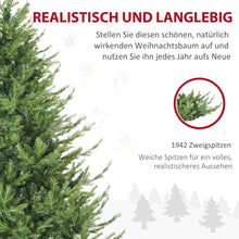 Laden Sie das Bild in den Galerie-Viewer, Künstlicher Weihnachtsbaum – 1,8 m, realistisches Aussehen, schneller Aufbau