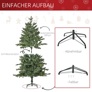 Künstlicher Weihnachtsbaum – 1,5 m mit realistischer Tannenform