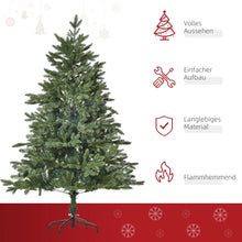 Laden Sie das Bild in den Galerie-Viewer, Künstlicher Weihnachtsbaum – 1,5 m mit realistischer Tannenform