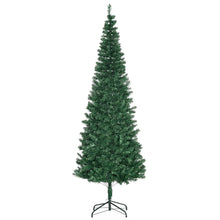 Laden Sie das Bild in den Galerie-Viewer, Künstlicher Weihnachtsbaum mit LED-Beleuchtung, 2,1 m, Grün