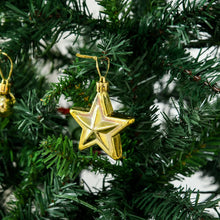 Laden Sie das Bild in den Galerie-Viewer, Künstlicher Weihnachtsbaum – 1,8 m, mit 200 LEDs und Dekoration