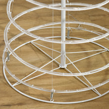 Laden Sie das Bild in den Galerie-Viewer, Moderner Spiral-Weihnachtsbaum mit LED-Lichtern – 183 cm