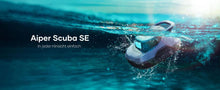 Laden Sie das Bild in den Galerie-Viewer, (Topseller -43% UVP) Poolroboter Aiper Scuba SE Akku, Passend für Becken bis 80 m²