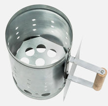 Laden Sie das Bild in den Galerie-Viewer, XXL Grillanzünder mit Hitzeschild Anzündkamin Schnellanzünder Grillkohleanzünder Grill Kohle Anzünder