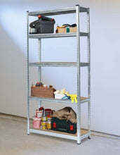 Laden Sie das Bild in den Galerie-Viewer, Schwerlastregal 75 × 30 × 172 cm Belastung gesamt 375 kg