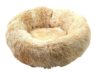 Hundebett / Katzenbett. Besonders gemütlich und weich. Größen von 40 cm bis 120 cm. Farbe  sand meliert