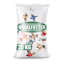 Laden Sie das Bild in den Galerie-Viewer, Vogelfutter Vier Jahreszeiten unverzichtbares Streufutter Wildvogelfutter Premium 25kg