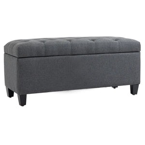 Sitzbank Polsterbank mit Stauraum Truhenbank Flur Schlafzimmer Wohnzimmer, diverse Farben. 100 x 40 x 44 cm