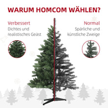 Laden Sie das Bild in den Galerie-Viewer, Künstlicher Weihnachtsbaum Nordmanntanne – 1,5 m, breit &amp; üppig