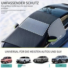 Laden Sie das Bild in den Galerie-Viewer, Anti-Frost- und Schneedecke für Fahrzeuge – magnetischer Windschutzscheiben-Schutz, für PKW, SUV, Geländewagen, Limousinen, Van, kleine LKW