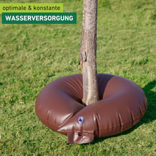 Laden Sie das Bild in den Galerie-Viewer, Bewässerungsring 56 Liter, Baumbewässerungsbeutel, automatisches Bewässerungssystem, Baumbeutel, Gießsack für Bäume, 80 x 80 x 20 cm