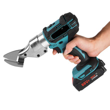 Laden Sie das Bild in den Galerie-Viewer, Akku-Blechschere Akkuschere, elektrische Blechschneider. Der Metallschneider! Inkl. 2x Akkus