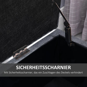 Sitzbank Polsterbank mit Stauraum Truhenbank Flur Schlafzimmer Wohnzimmer, diverse Farben. 100 x 40 x 44 cm