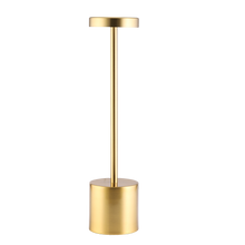Laden Sie das Bild in den Galerie-Viewer, LED Tischlampe. Lampe mit Dimmung. Akkubetrieb. Nachttisch, Gartentisch. Exklusiv. Touch-Funktion