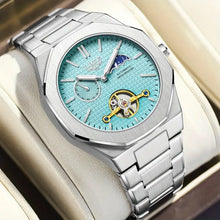 Laden Sie das Bild in den Galerie-Viewer, Automatik Herren Armbanduhr Präzision und Eleganz im adretten Design. 4 Modelle.