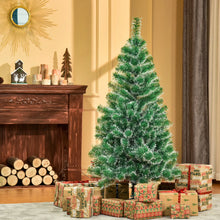 Laden Sie das Bild in den Galerie-Viewer, Künstlicher Weihnachtsbaum – 1,5 m, winterlicher Look, PET-Material, flammhemmend