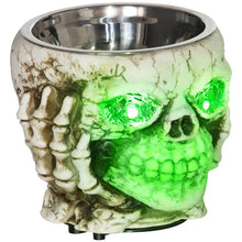 Laden Sie das Bild in den Galerie-Viewer, Halloween Animierte Skelett-Süßigkeitenschale Halloween-Dekoration – mit Sound &amp; LED