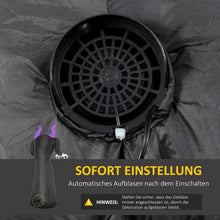 Laden Sie das Bild in den Galerie-Viewer, Aufblasbare Halloween-Dekoration – Kürbisgespenst mit LED-Beleuchtung, 210cm