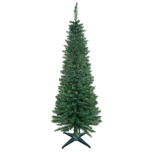 Laden Sie das Bild in den Galerie-Viewer, Künstlicher Weihnachtsbaum – 1,5 m, schmal und platzsparend, flammhemmend