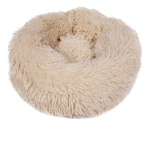 Hundebett / Katzenbett. Besonders gemütlich und weich. Größen von 40 cm bis 120 cm. Farbe ivory