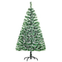 Laden Sie das Bild in den Galerie-Viewer, Künstlicher Weihnachtsbaum – 1,5 m, winterlicher Look, PET-Material, flammhemmend