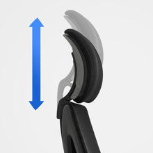 Laden Sie das Bild in den Galerie-Viewer, KAN ergonomischer und einstellbarer Chefsessel, Bürostuhl, Mesh-Stoff, schwitzfrei.