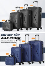 Laden Sie das Bild in den Galerie-Viewer, Rauten Business Kofferset 4-tlg. Komplettpreis. Sonderposten.