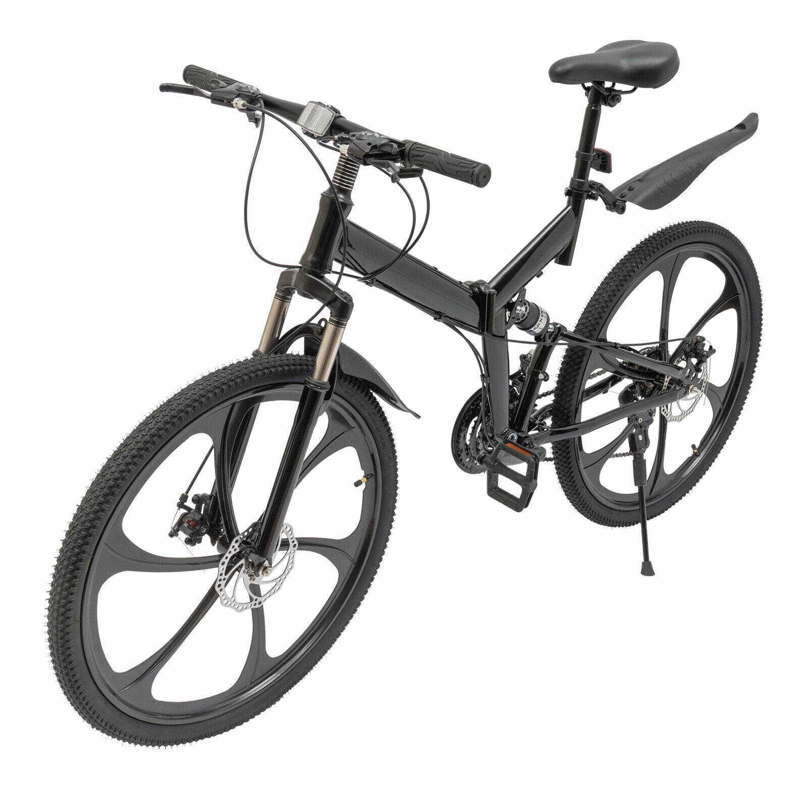 Fahrrad (Klappfahrrad), 26 Zoll, 21 Gänge, Doppelscheibenbremsen. – Premium  Box GmbH