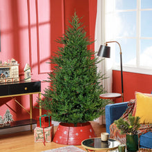 Laden Sie das Bild in den Galerie-Viewer, Künstlicher Weihnachtsbaum – 1,8 m, realistisches Aussehen, feuersicherer Kunststoff
