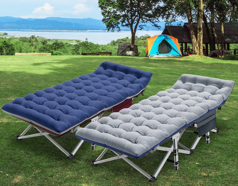 Faltbare Liege (Tragbar). Gästebett. Gartenliege. Campingbett