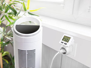 Strom sparen, jetzt: Energiekosten-Messer und Stromverbrauchzähler mit drehbarer Anzeige