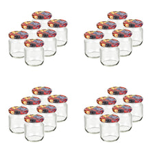 Laden Sie das Bild in den Galerie-Viewer, Einmachglas Obst-Design, 425 ml, rund, 6er/12er/24er/48er Set