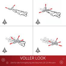 Laden Sie das Bild in den Galerie-Viewer, Künstlicher Weihnachtsbaum – 1,5 m mit realistischer Tannenform