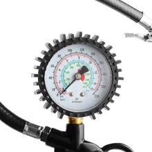 Laden Sie das Bild in den Galerie-Viewer, Geeichter Druckluft-Reifenfüller mit 15-bar-Manometer für Pkw, Lkw und Motorrad