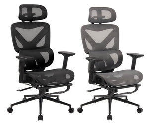 RESTO ergonomischer und vielfach einstellbarer Chefsessel, Bürostuhl, Mesh-Stoff, schwitzfrei.