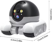 Laden Sie das Bild in den Galerie-Viewer, WLAN-Roboterkamera mit KI, Zwei-Wege-Audio &amp; App-Steuerung für Zuhause. (Kinder, Haustiere, Senioren etc.)