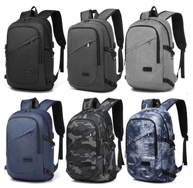 Laptop-Rucksack für Notebook mit Diebstahlsicherung für Reisen, Geschäft und Arbeit.