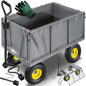 Bollerwagen 550 kg – Der vielseitige Transportwagen für alle Gelegenheiten. 4 Farben zur Auswahl.