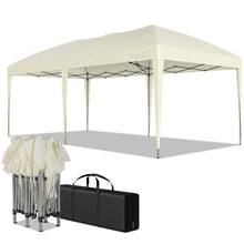 Laden Sie das Bild in den Galerie-Viewer, Faltpavillon 3 x 6 m – Pop-Up Pavillon inklusive Tragetasche. Sonnenschutz und leichter Regen. Ohne Seitenteile.