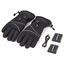 Laden Sie das Bild in den Galerie-Viewer, Handschuhe beheizbar mit 2 x 5000 mAh Akku. Für Skiurlaub, Motorrad. Im Winter in kalten Zeiten.