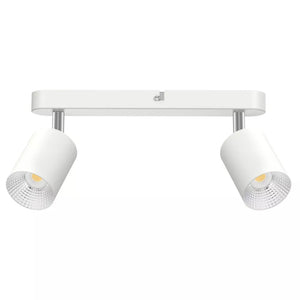 Objekt Büro Deckenstrahler Deckenleuchte GU10 schwenkbar mit LED-Strahlern. 1- bis 4-flammig. Schwarz oder weiß.