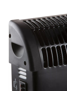 Konvektor Heizung schwarz 3 Heizstufen: 750 / 1250 / 2000 Watt