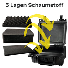 Laden Sie das Bild in den Galerie-Viewer, Fotokoffer Sicherheitskoffer stabil wasserdicht, staubdicht. Verschiedene Größen
