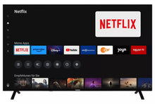 Laden Sie das Bild in den Galerie-Viewer, Telefunken Fernseher 65 Zoll (1,65 Meter) Smart TV 4K UHD Dolby Vision HDR Triple-Tuner HD+