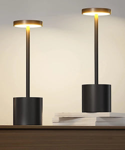 LED Tischlampe. Lampe mit Dimmung. Akkubetrieb. Nachttisch, Gartentisch. Exklusiv. Touch-Funktion
