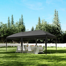 Laden Sie das Bild in den Galerie-Viewer, Faltpavillon 3 x 6 m – Pop-Up Pavillon inklusive Tragetasche. Sonnenschutz und leichter Regen. Ohne Seitenteile.