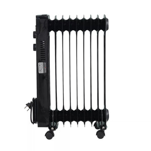 Neues Modell 2025: Radiator Heizung. 2000 Watt. Einstellbar mit Thermostat. Mit Rippen. Ölheizung.