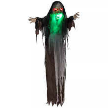 Laden Sie das Bild in den Galerie-Viewer, Halloween Hängendes Monster 183 cm mit LED-Lichter Soundfunktion