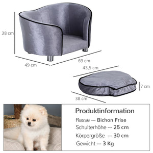 Hundesofa Katzensofa Premium - Komfort und Stil.
