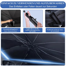 Laden Sie das Bild in den Galerie-Viewer, Auto-Sonnenschutz. Sonnenschutz-Schirm. Schnell geöffnet und platziert in Sekunden.